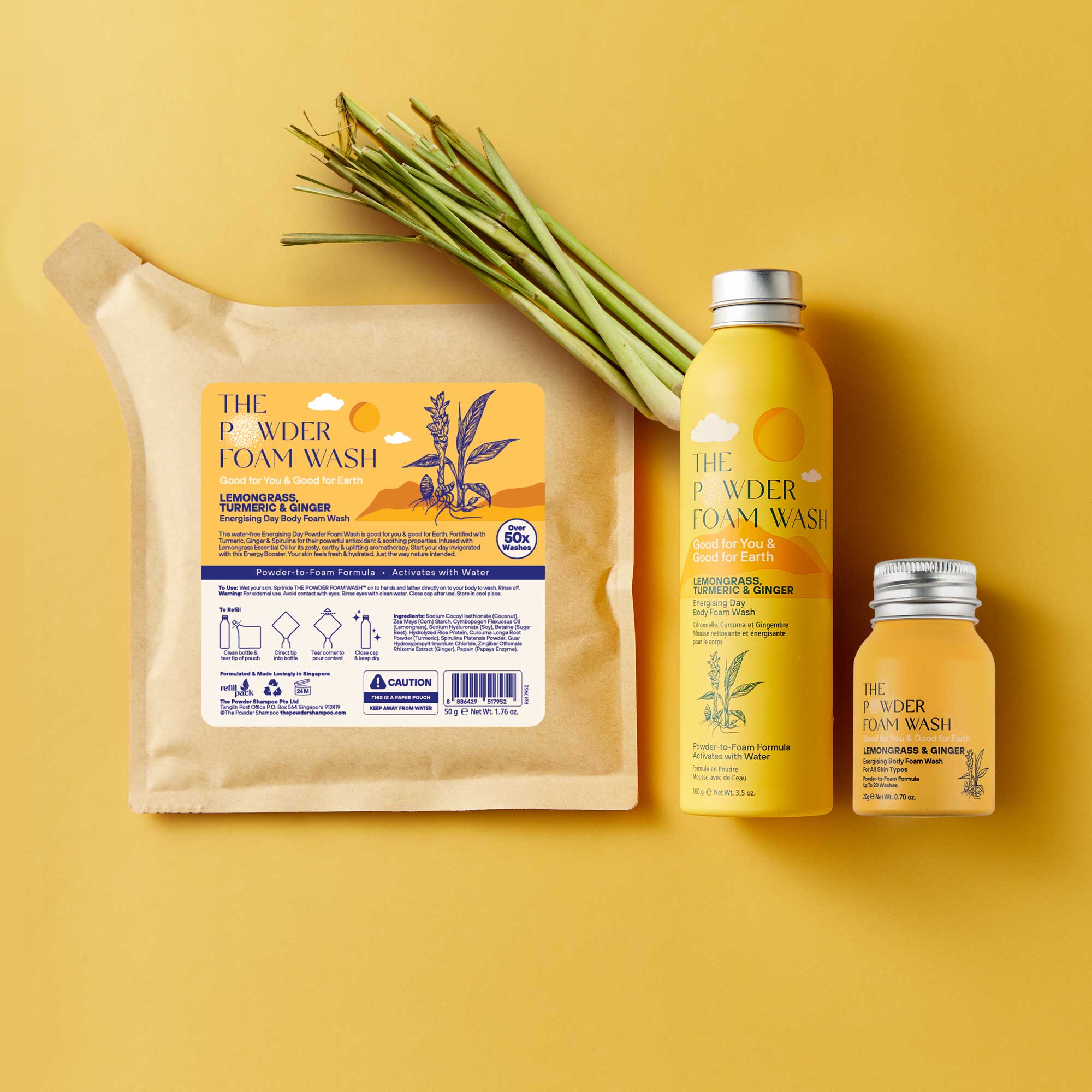 Energising Body Wash For All Skin Types (Refill pack)