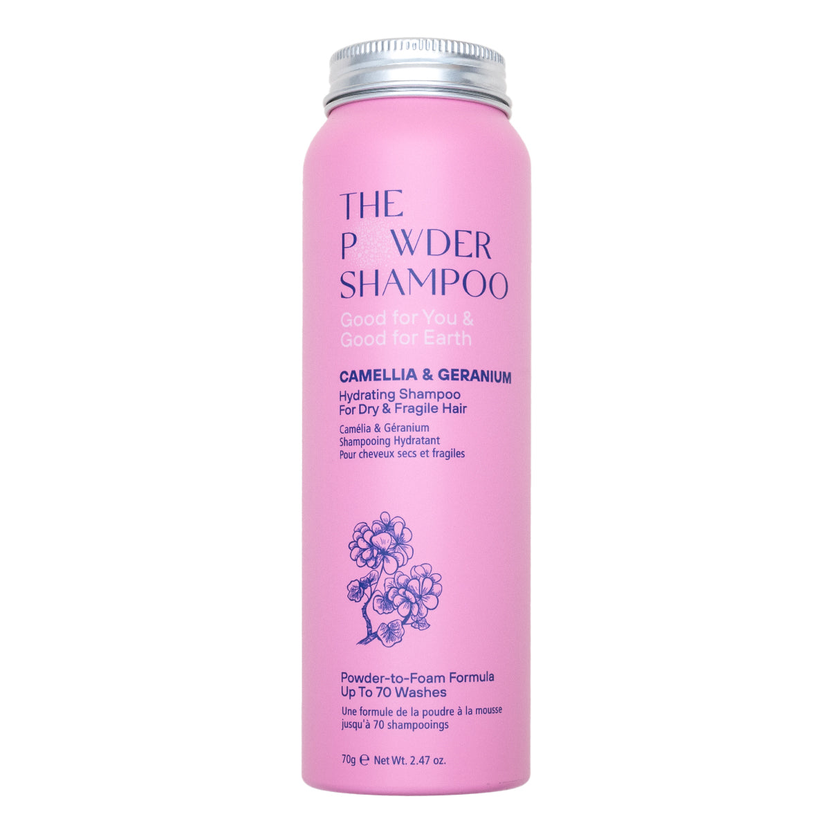 Hydrating Powder Shampoo For Dry & Fragile Hair (70g)