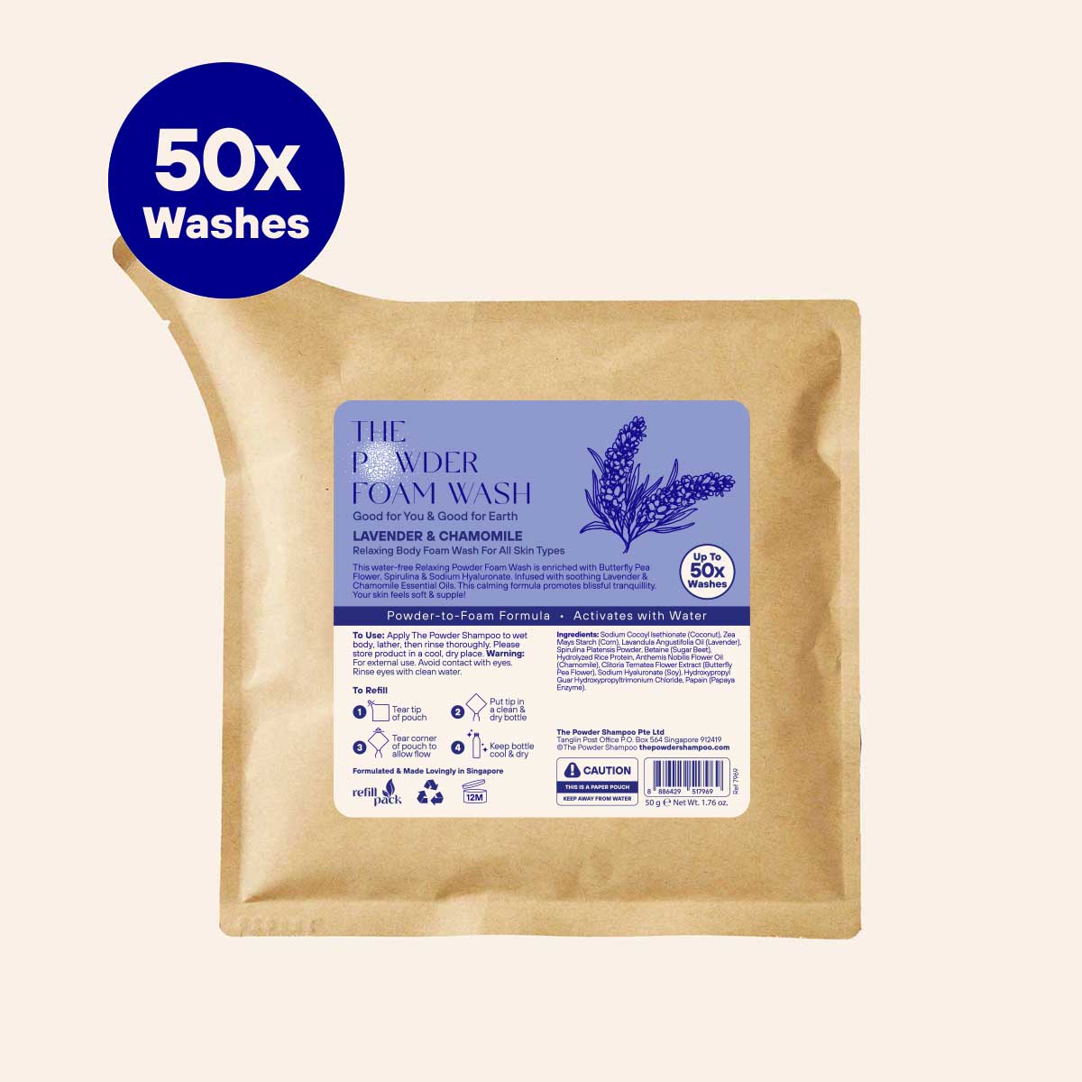 Relaxing Body Wash For All Skin Types (Refill pack)
