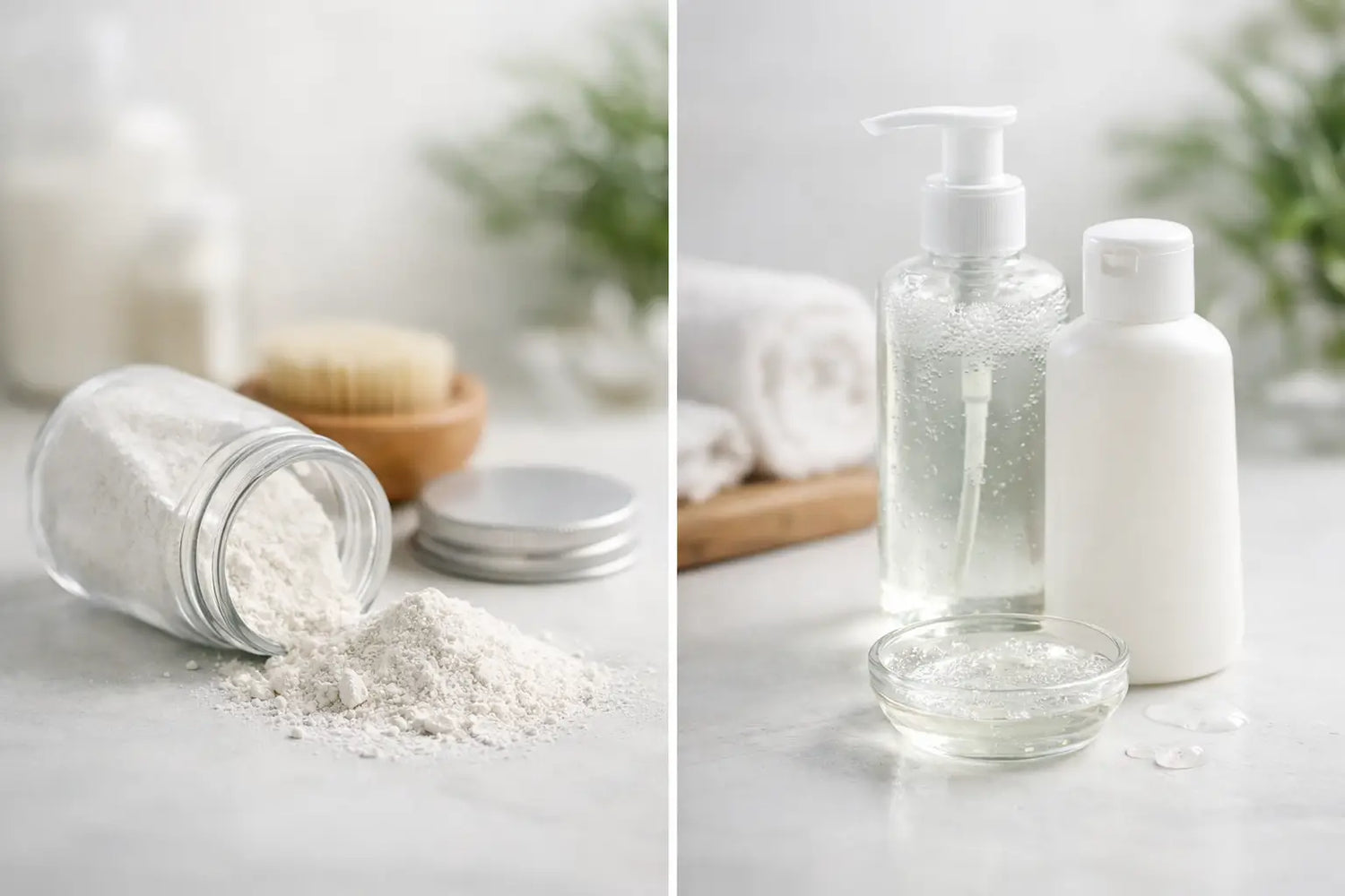 Powder Shampoo vs Liquid Shampoo