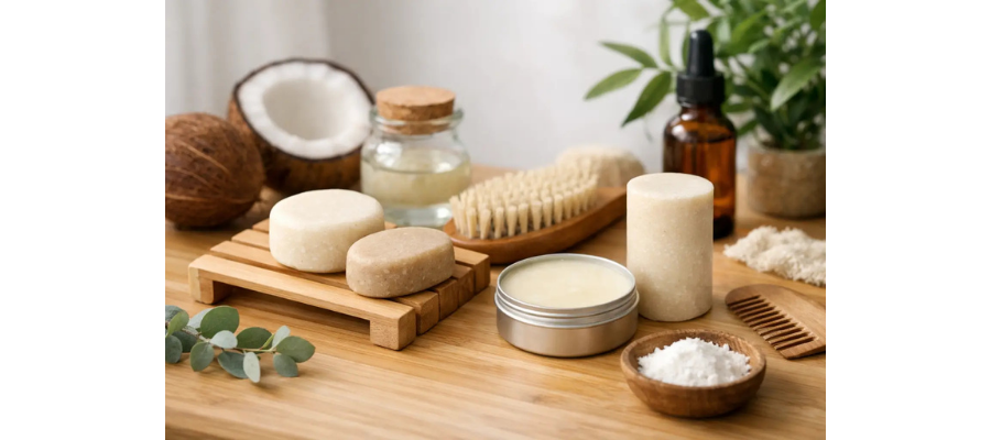 Sustainable Haircare Without Plastic