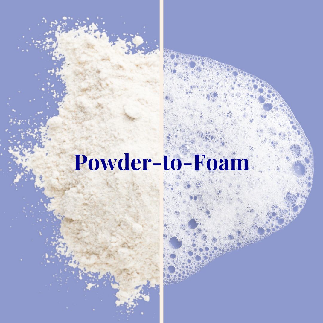 Powder-to-Foam Shampoo, Explained