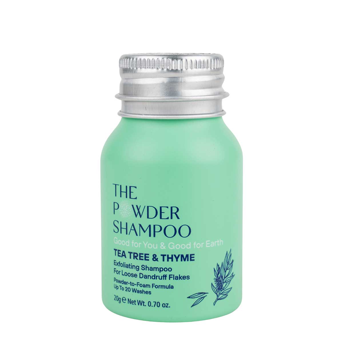 Exfoliating Powder Shampoo For Anti-dandruff Scalp (20g)