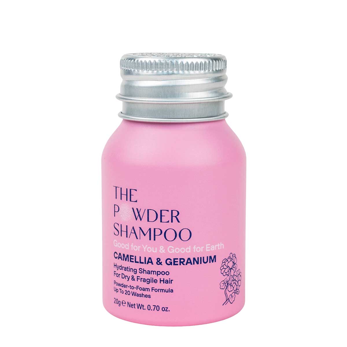 Hydrating Powder Shampoo For Dry &amp; Fragile Hair (20g)