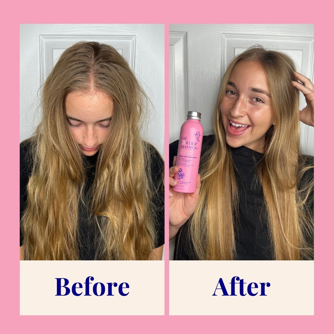 Home &amp; Away - Hydrating Powder Shampoo For Dry &amp; Fragile Hair Duo Pack