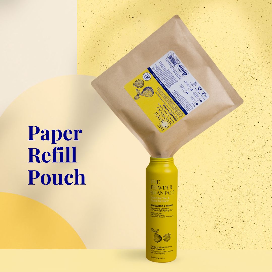 Invigorating Powder Shampoo For Thinning &amp; Ageing Hair (Refill pack)