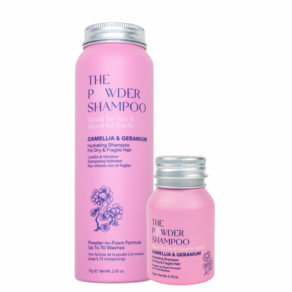 Home &amp; Away - Hydrating Powder Shampoo For Dry &amp; Fragile Hair Duo Pack