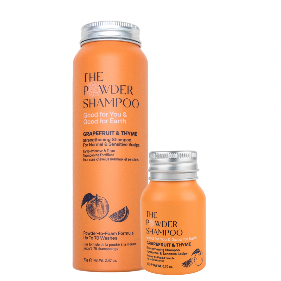 Home &amp; Away Strengthening Powder Shampoo For Normal &amp; Sensitive Scalps Duo Pack