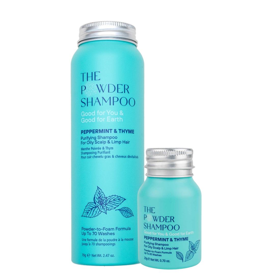 Home &amp; Away Purifying Powder Shampoo For Oily Scalp &amp; Limp Hair Duo Pack